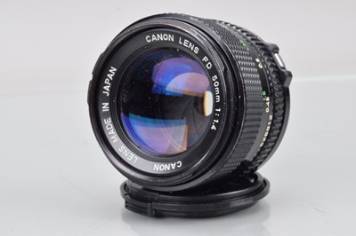 Lot 488 - A Canon FD 50mm f/1.4 Lens