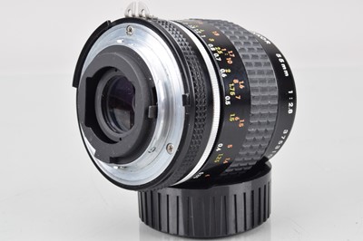 Lot 491 - A Nikon Micro Nikkor 55mm f/2.8 Ai-S Lens