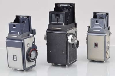 Lot 502 - Three Yashica TLR Cameras