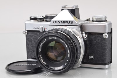 Lot 522 - An Olympus OM-2n SLR Camera