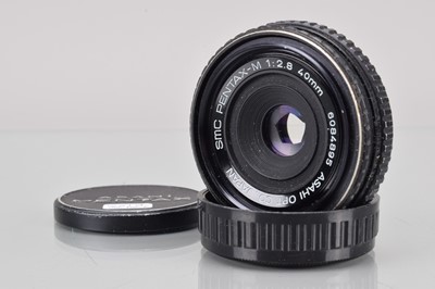 Lot 530 - A SMC Pentax-M 40mm f/2.8 Lens