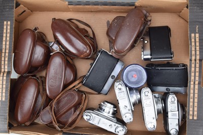 Lot 546 - A Tray of Kodak Cameras