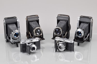 Lot 559 - A Group of Voigtländer Folding Cameras