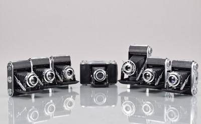 Lot 560 - A Group of Ensign Folding Cameras