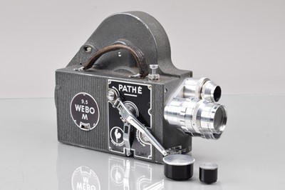 Lot 583 - A Pathe Webo M 9.5mm Cine Camera