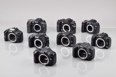 Lot 584 - A Group of DSLR Camera Bodies