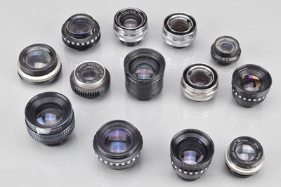 Lot 594 - Thirteen Enlarging Lenses