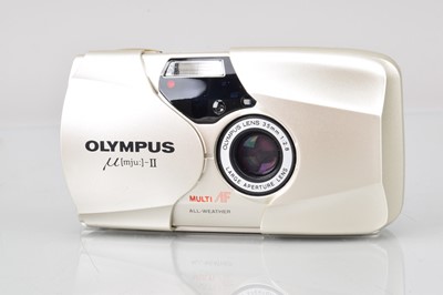 Lot 604 - An Olympus mju II Compact Camera