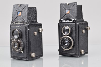 Lot 613 - Two Voigtländer Brillant Cameras