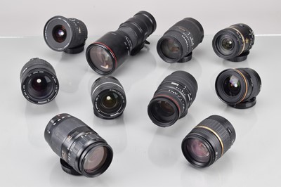 Lot 642 - A Tray of for Canon AF Lenses