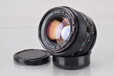 Lot 650 - A Canon FD 50mm f/1.4 Lens