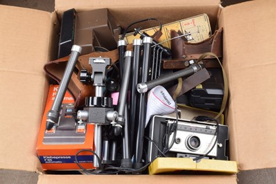 Lot 661 - A Box of Camera Related Items