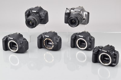 Lot 667 - A Group of Canon DSLR Camera Bodies