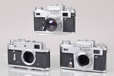 Lot 677 - Three Eastern Bloc Cameras