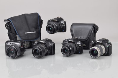 Lot 683 - Group of DSLR Cameras