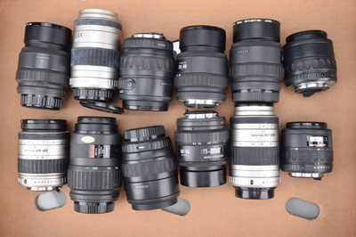 Lot 687 - A Tray of Pentax AF Lenses