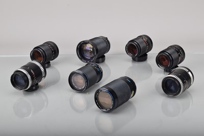 Lot 694 - A Group[ of Carl Zeiss Jena Lenses