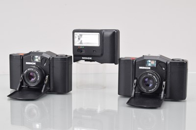 Lot 716 - Two Minox Compact Cameras