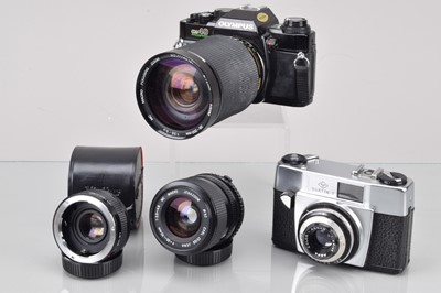 Lot 718 - An Olympus OM-40 Program SLR Camera