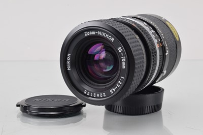 Lot 728 - A Nikon Zoom Nikkor 35-70mm f/3.3-4.5 Ai-S Lens