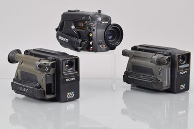 Lot 744 - Sony Camcorders