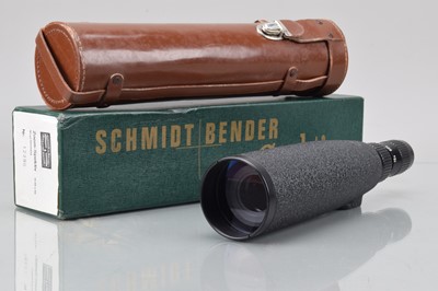 Lot 752 - A Schmidt & Bender 15-60 x 60 Two Draw Telescope