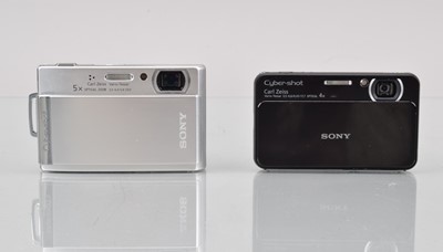 Lot 754 - Two Sony Cyber-Shot Digital Cameras