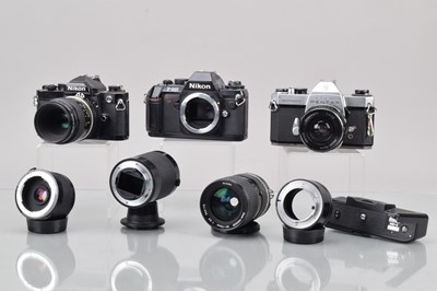 Lot 756 - Three SLR Cameras