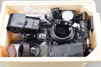 Lot 758 - A Box of Camera Related Accessories