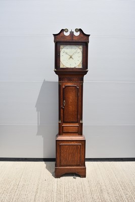 Lot 20 - An early 20th Century Longcase Clock