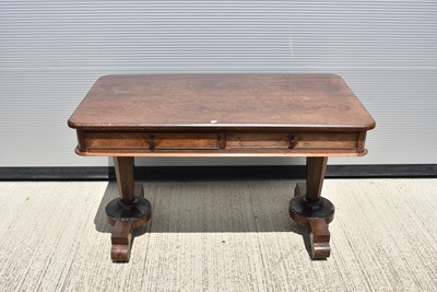 Lot 25 - A William iIV Rosewood Sofa table