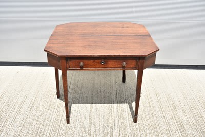 Lot 26 - A George III Mahogany Octagonal Tea Table