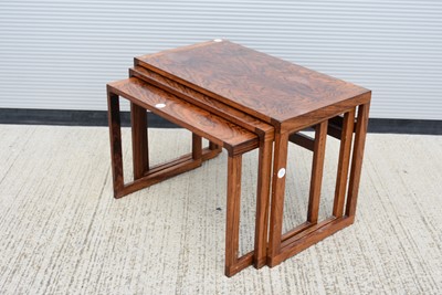 Lot 28 - A Nest od Danish Rosewood Tables