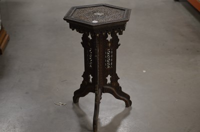 Lot 89 - An octagonal lamp table