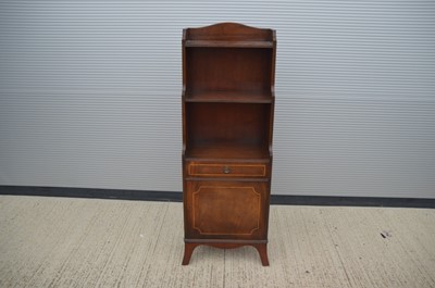 Lot 105 - A 20th Century waterfall bookcase