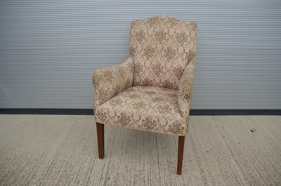 Lot 106 - A 20th Century armchair