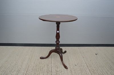 Lot 123 - A 19th Century tilt-top wine table