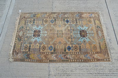 Lot 150 - A Middle Eastern 'serapi' style wool rug