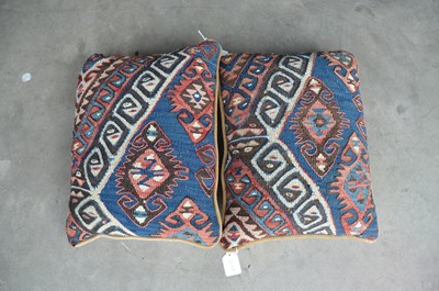 Lot 151 - Two vintage kilim cushions