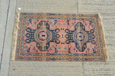 Lot 154 - A Middle Eastern 'oushak' style wool rug