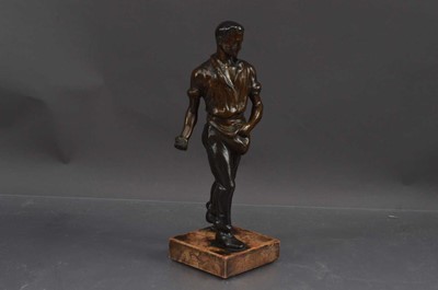 Lot 185 - An Early 20th Century bronze statuette "The Sower"