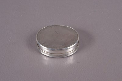 Lot 234 - Early 19th century silver coloured snuff box