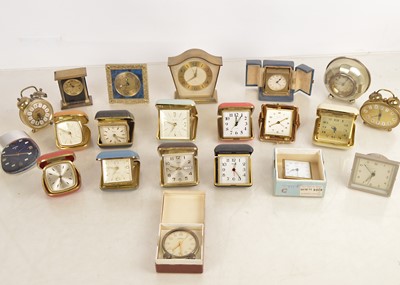 Lot 298 - 1950s and Later Travel Clocks (21)