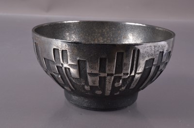 Lot 303 - A 20th Century 'Brutalist' steel bowl designed by Olav Joff (b. 1940)