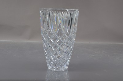 Lot 408 - A Waterford lead crystal 'Grant' vase