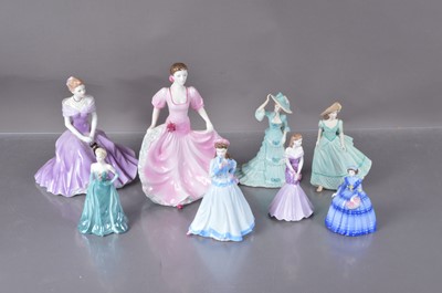 Lot 435 - Coalport Collection figures