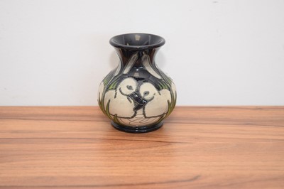 Lot 483 - A modern Moorcroft Pottery vase designed by Vicky Lovatt