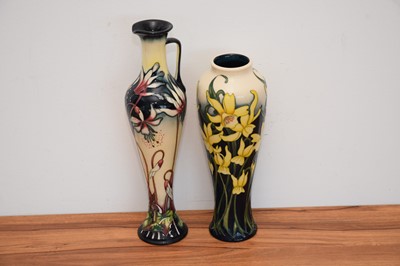 Lot 485 - Two modern Moorcroft Pottery items