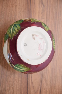 Lot 486 - Two small modern Moorcroft Pottery vases