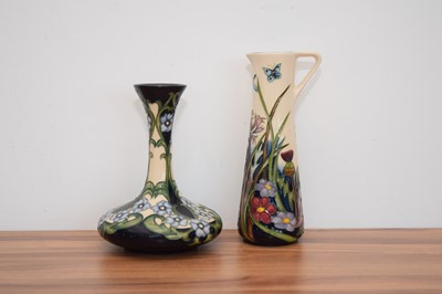 Lot 488 - Two modern Moorcroft Pottery items by Rachel Bishop